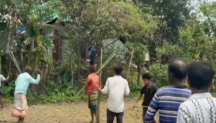 ব্রাহ্মণবাড়িয়ায় পূর্ব বিরোধের জেরে দু’ পক্ষের সংঘর্ষে আহত-১০