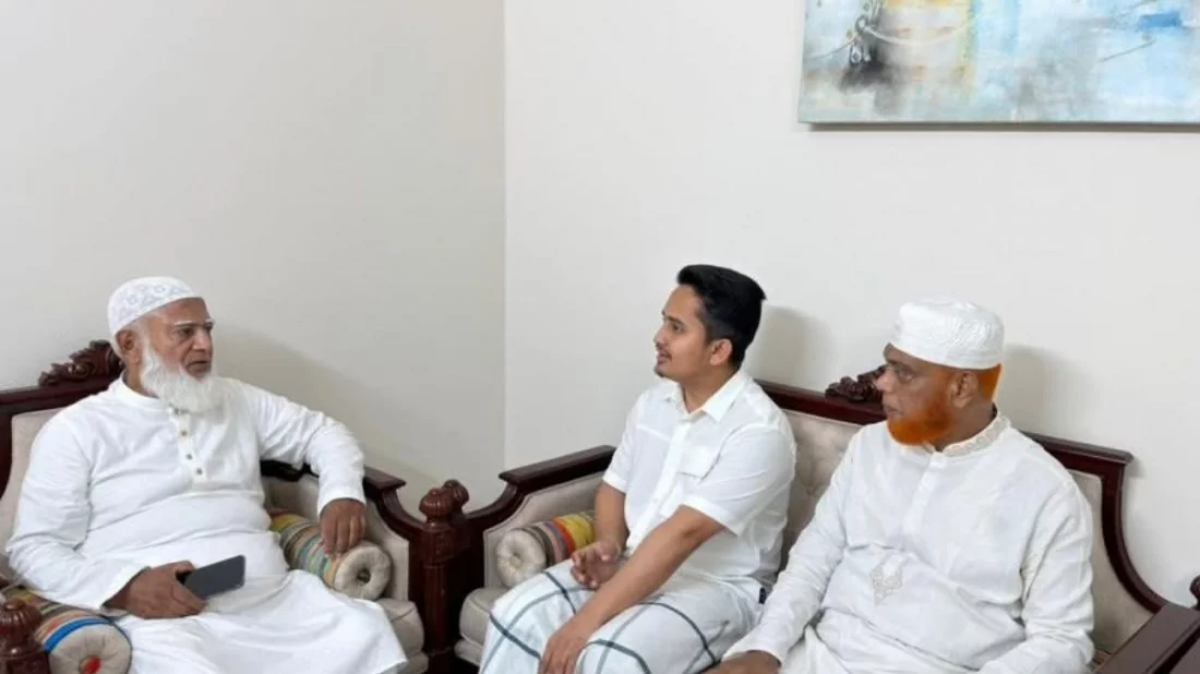 অসুস্থ সারজিস আলমকে দেখতে বাসায় জামায়াত আমির