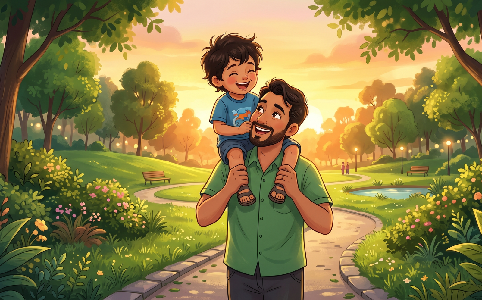 নিঃশব্দ ভালোবাসার প্রতিচ্ছবি: আজ বিশ্ব বাবা দিবস