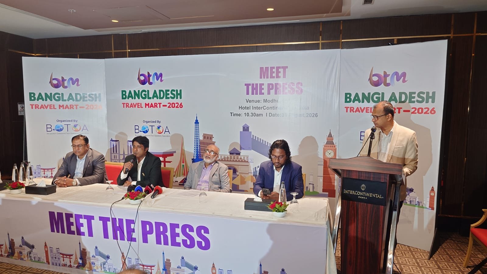বিশ্ব পর্যটন বাজারের সঙ্গে মেলবন্ধনের মেগা ইভেন্ট: ৩ সেপ্টেম্বর ঢাকায় শুরু ‘বাংলাদেশ ট্রাভেল মার্ট ২০২৬