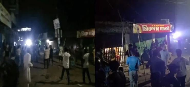 সরাইলে ফুটবল খেলা নিয়ে বিরোধের জেরে টর্চলাইটের আলোয় দুই গ্রামবাসীর সংঘর্ষ, আহত অর্ধশতাধিক