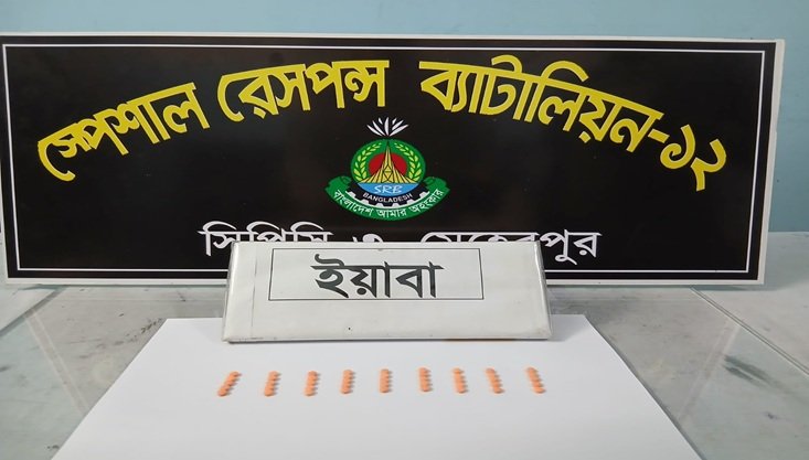 গাংনীতে এসআরবি’র অভিযানে ৪৫ পিস ইয়াবাসহ যুবক আটক