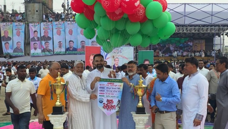 ‘ধামরাইয়ে মিনি স্টেডিয়াম নির্মাণ ও সারাদেশে ৪,৫৯৯টি খেলার মাঠ প্রস্তুত করা হবে’: যুব ও ক্রীড়া প্রতিমন্ত্রী